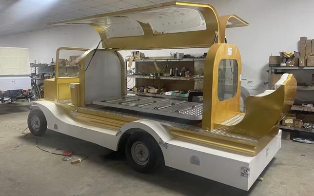 Funeral carriage design and customization