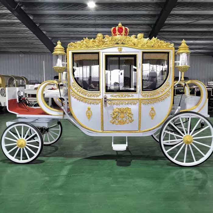Royal Wedding Horse Drawn Carriage for Sale - Image 2