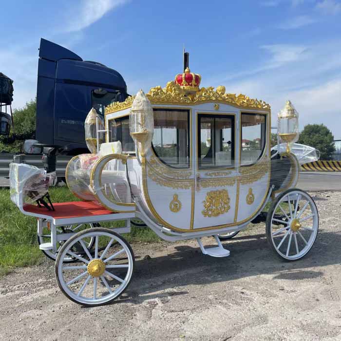 Royal Wedding Horse Drawn Carriage for Sale - Image 4