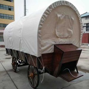 horse covered wagon for sale